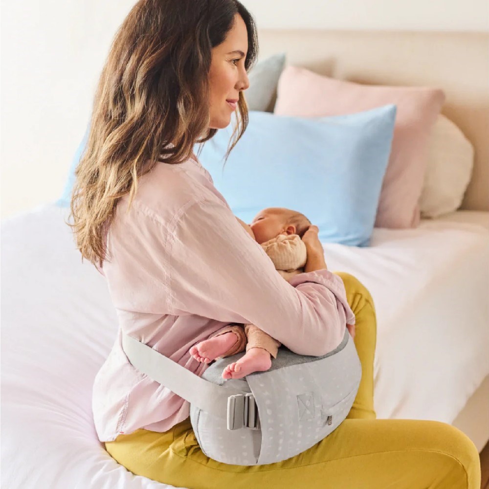 Ergobaby Natural Curve Emzirme Yastığı (moonlight grey) 