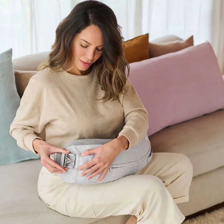 Ergobaby Natural Curve Emzirme Yastığı (moonlight grey) 