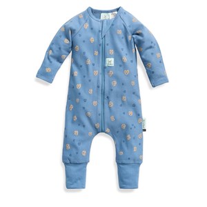 ErgoPouch Organik Pamuklu Patikli Pijama Tulum 0.2 TOG Petite Pretzel