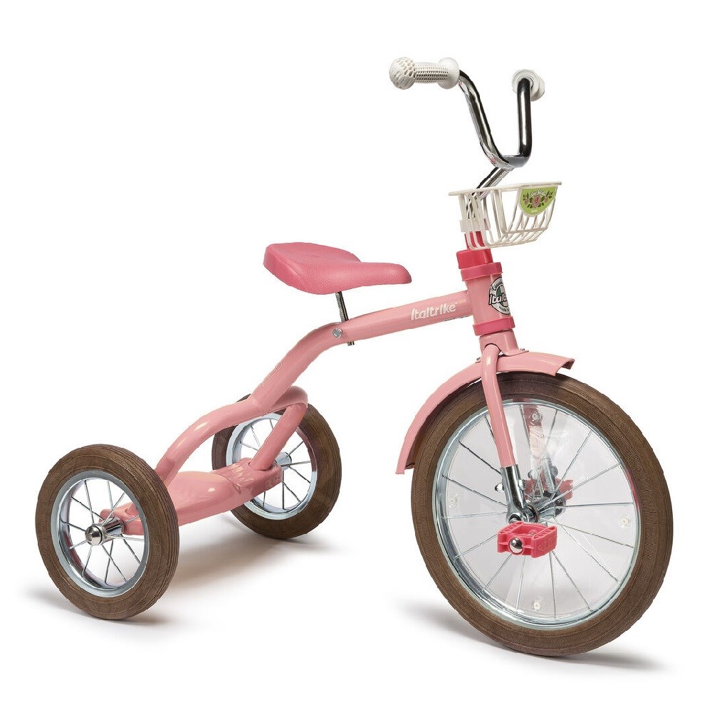 Italtrike Üç Tekerlekli Çelik Bisiklet - Pembe 