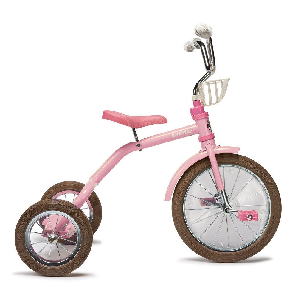 Italtrike Üç Tekerlekli Çelik Bisiklet - Pembe 