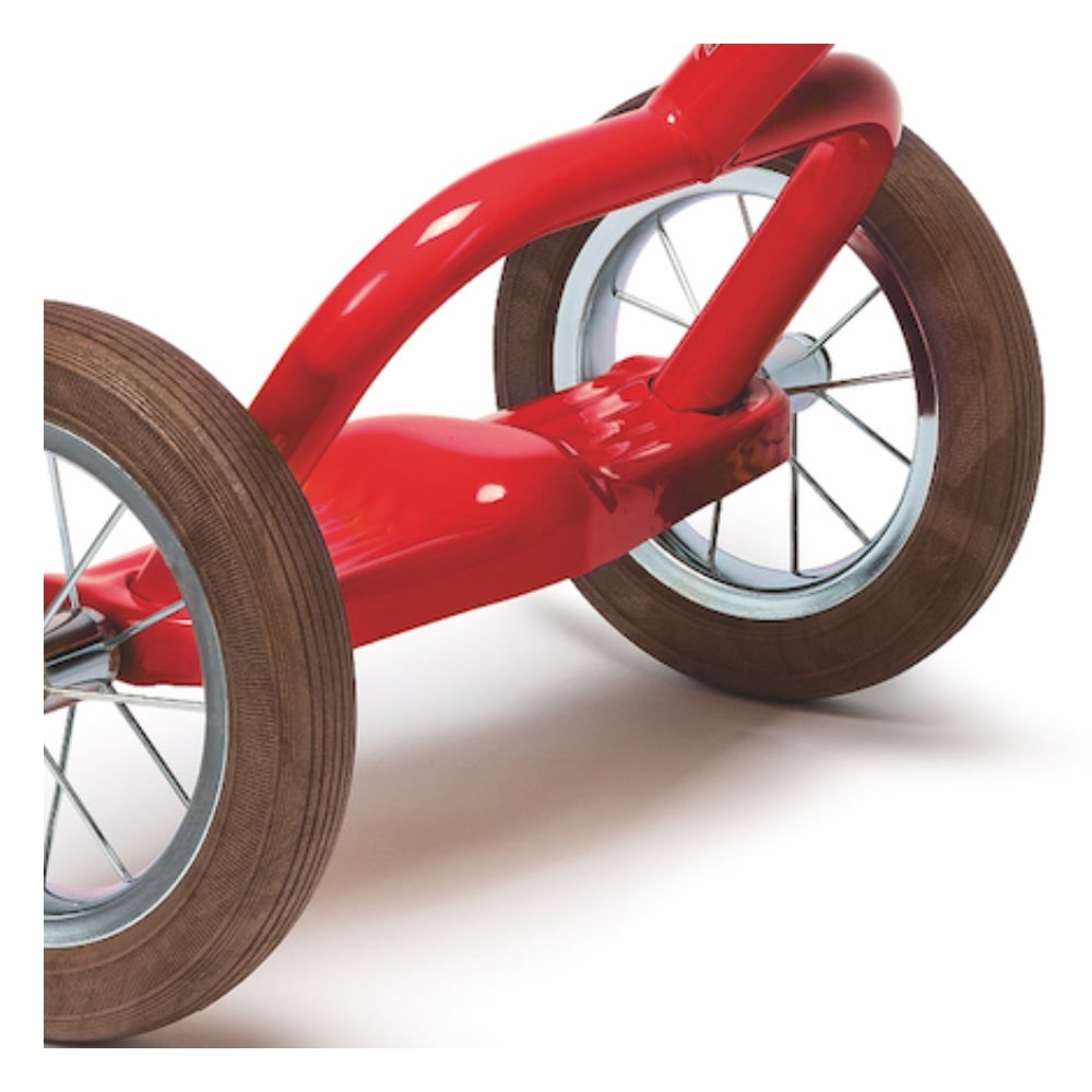 Italtrike Üç Tekerlekli Çelik Bisiklet - Kırmızı 