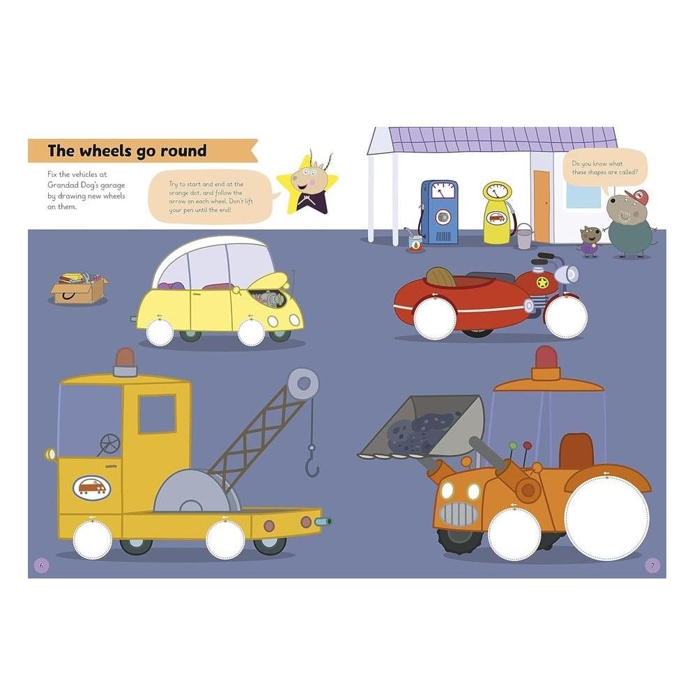 Learn with Peppa - Pen Control Wipe-Clean Activity 