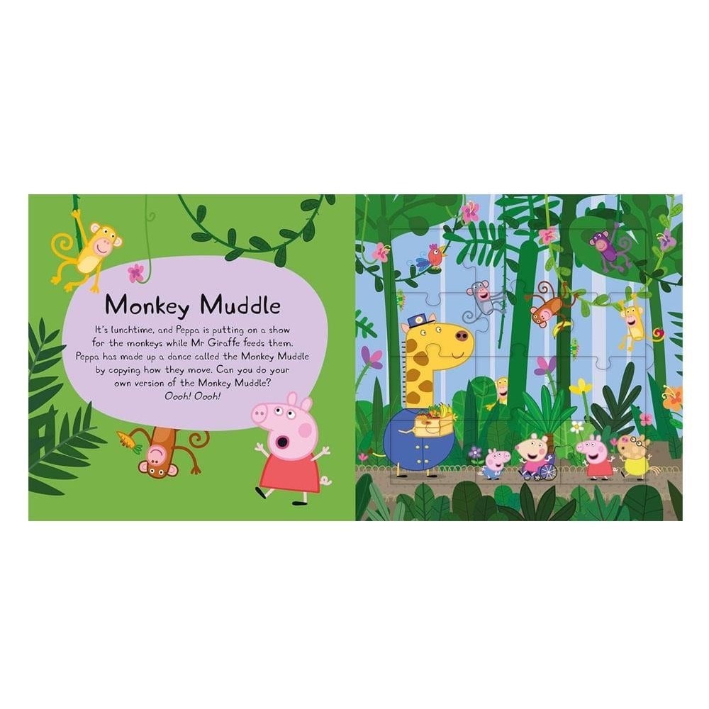 Peppa Pig - Fun at the Zoo Jigsaw Puzzle Book 