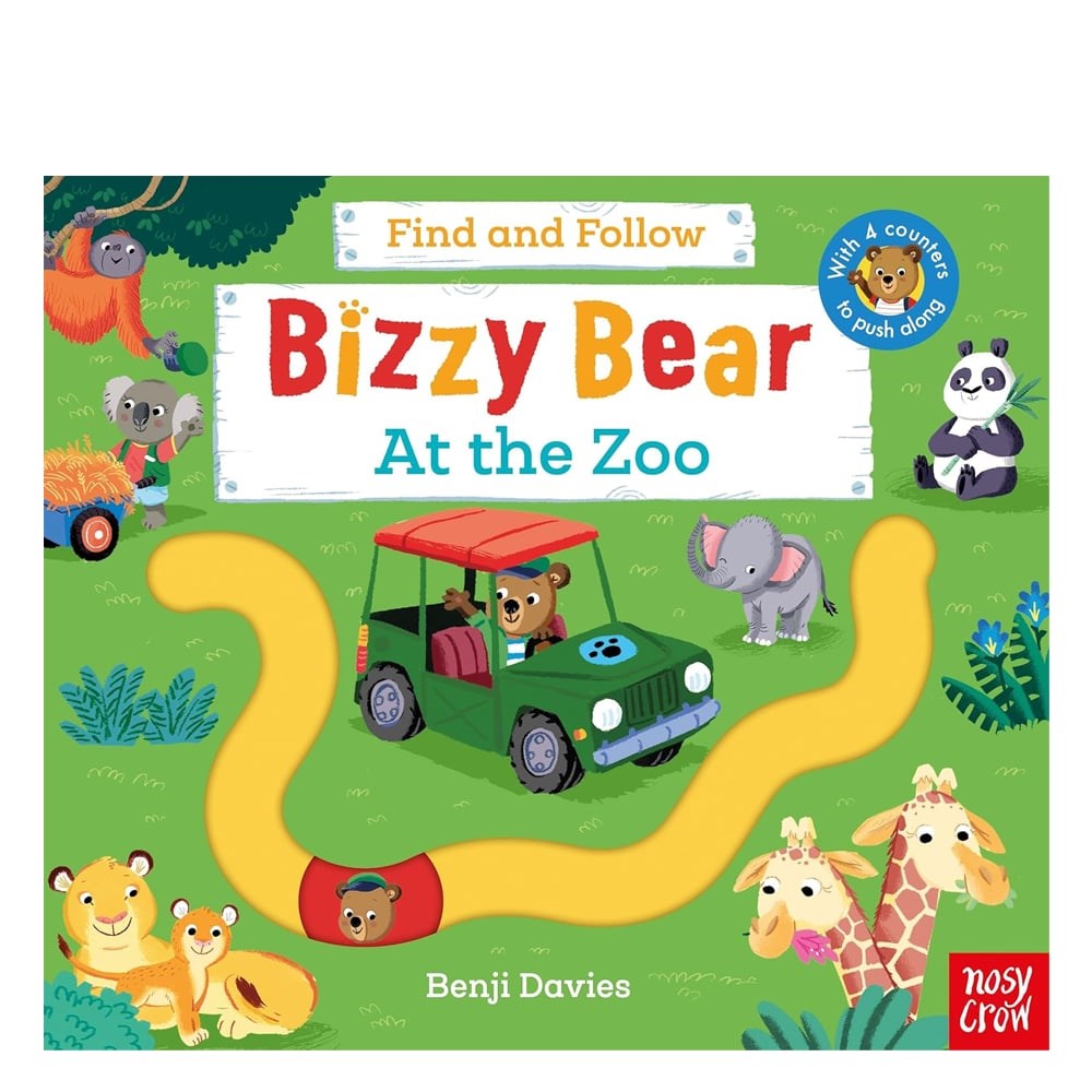Bizzy Bear - Find and Follow At the Zoo 