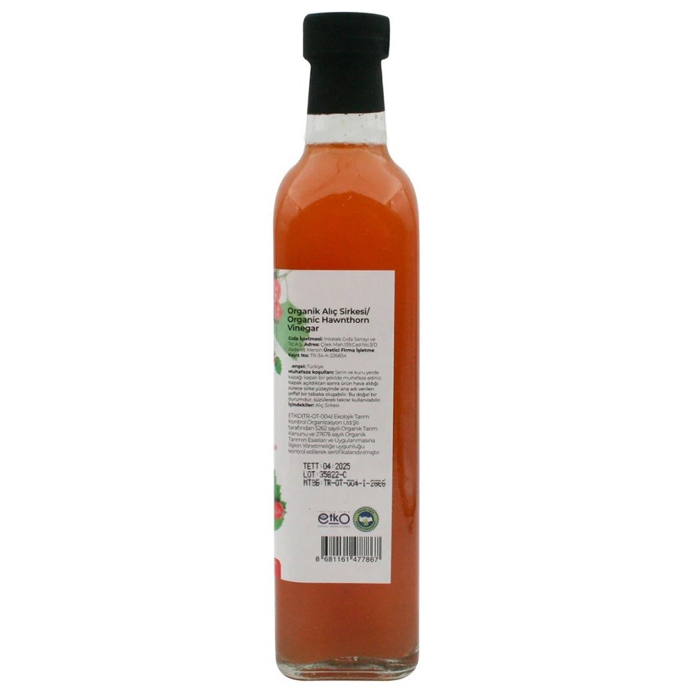 Güzel Gıda Organik Alıç Sirkesi 500 ml 