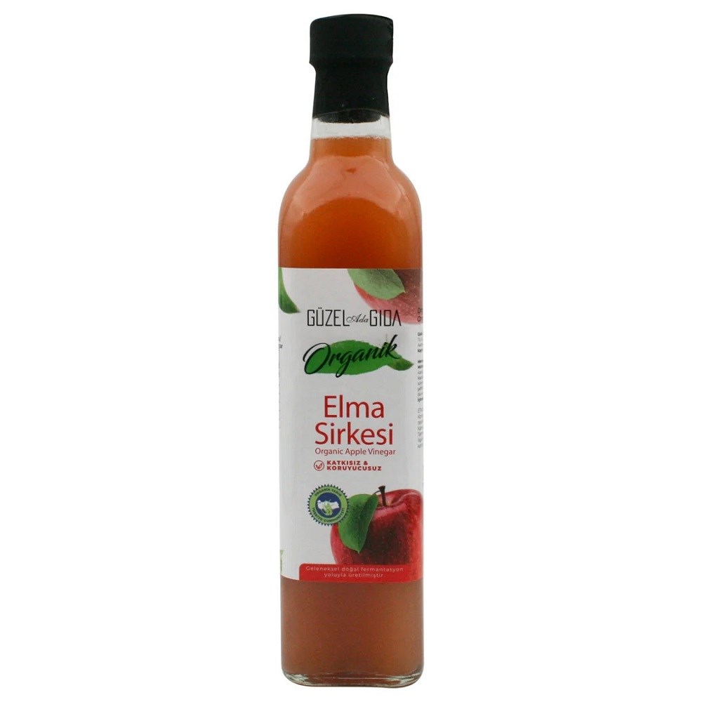 Güzel Gıda Organik Elma Sirkesi 500 ml 