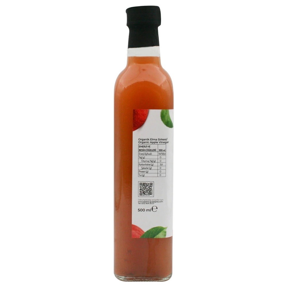 Güzel Gıda Organik Elma Sirkesi 500 ml 