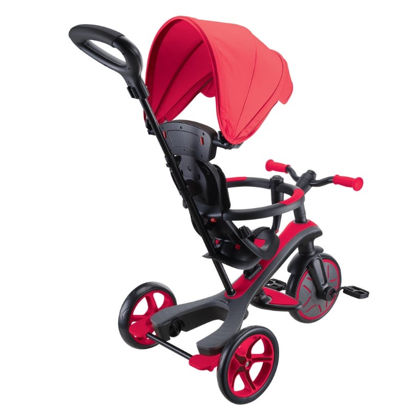 Globber Explorer 4in1 Trike Bisiklet - Kırmızı 