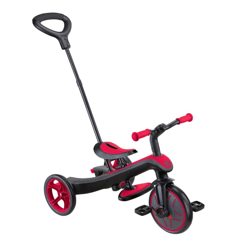 Globber Explorer 4in1 Trike Bisiklet - Kırmızı 
