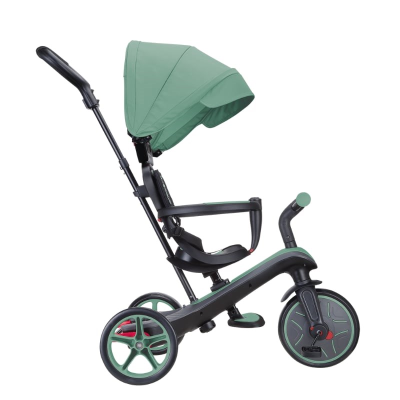 Globber Explorer 4in1 Trike Bisiklet - Zeytin Yeşili 