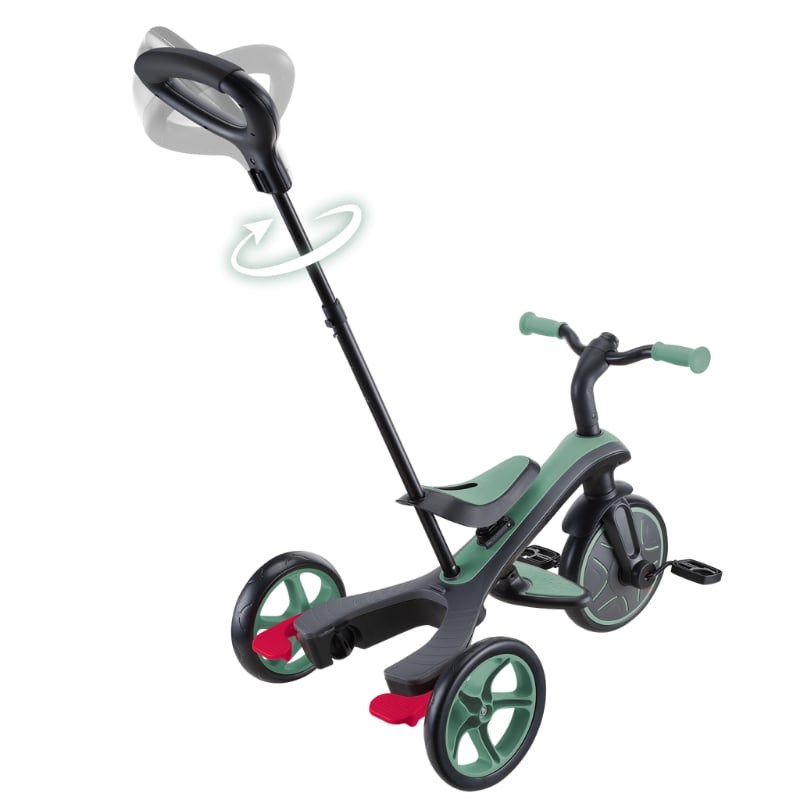 Globber Explorer 4in1 Trike Bisiklet - Zeytin Yeşili 