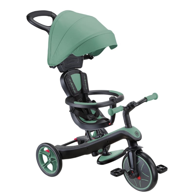 Globber Explorer 4in1 Trike Bisiklet - Zeytin Yeşili 