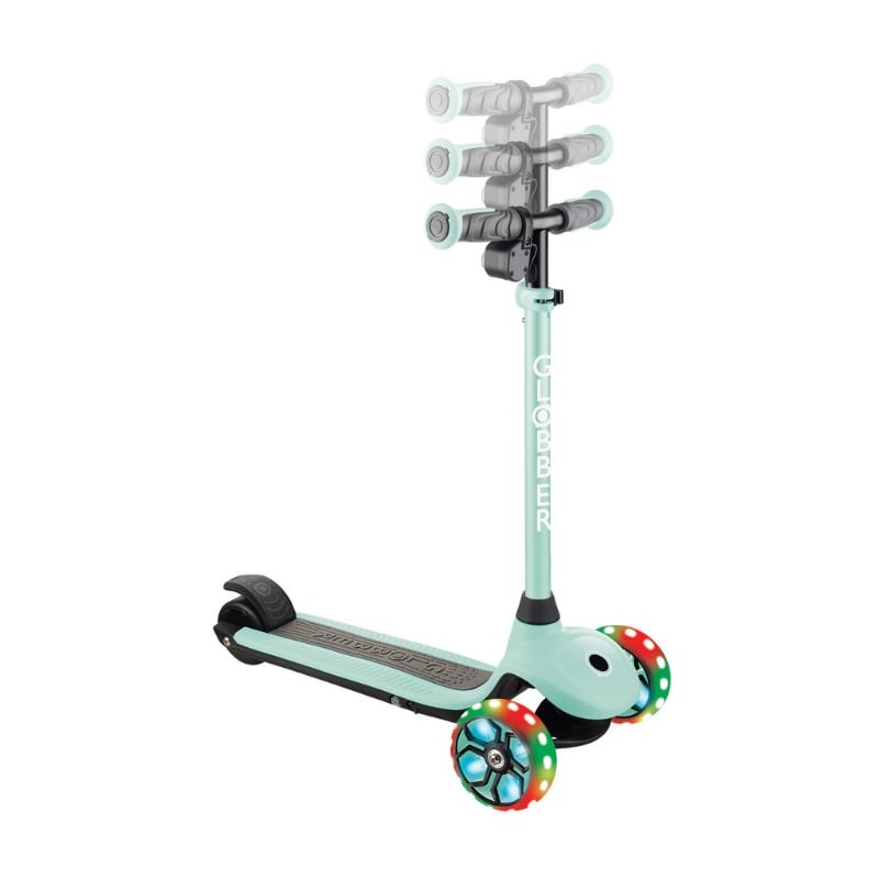 Globber One K E-Motion 4 Plus - Işıklı Elektrikli Scooter - Mint Yeşili 