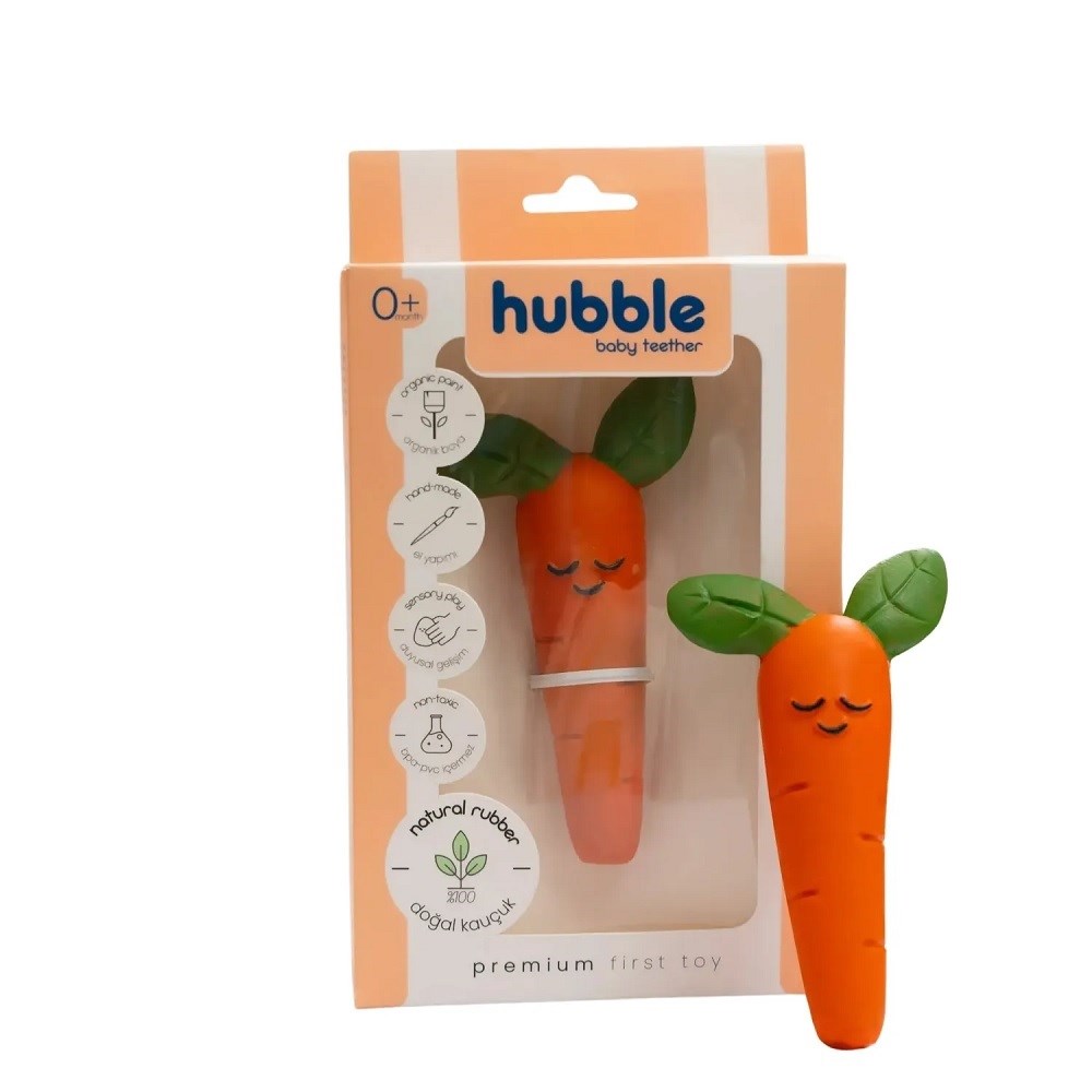 Hubble Diş Kaşıyıcı Oyuncak Havuç 