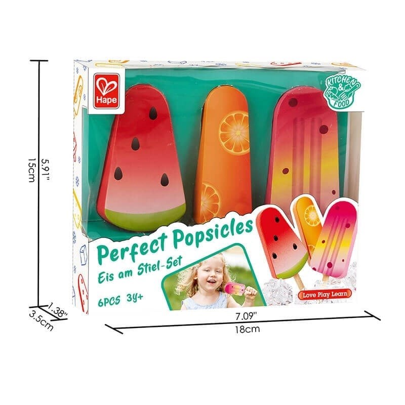 Hape Perfect Oyuncak Buzparmak Dondurma 3 Yaş+ 