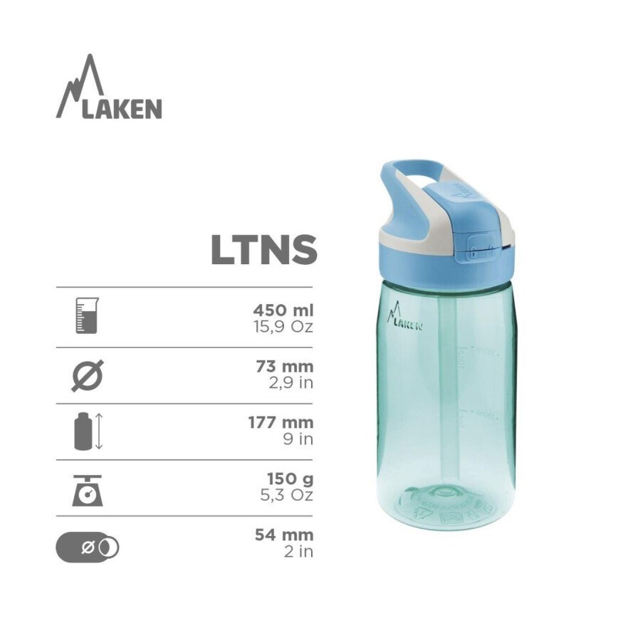 Laken Tritan Summit Şişe 0,45L - Go To The Moon 