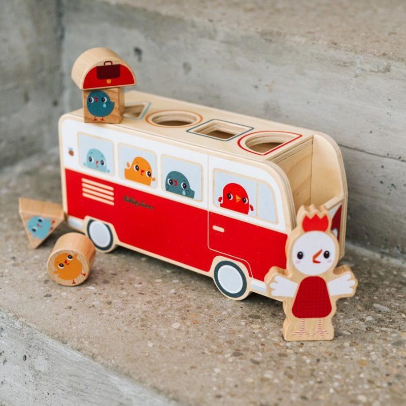 Lilliputiens Ahşap Şekil Sıralayıcı 