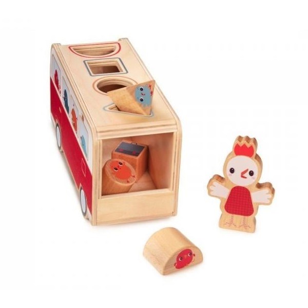 Lilliputiens Ahşap Şekil Sıralayıcı 