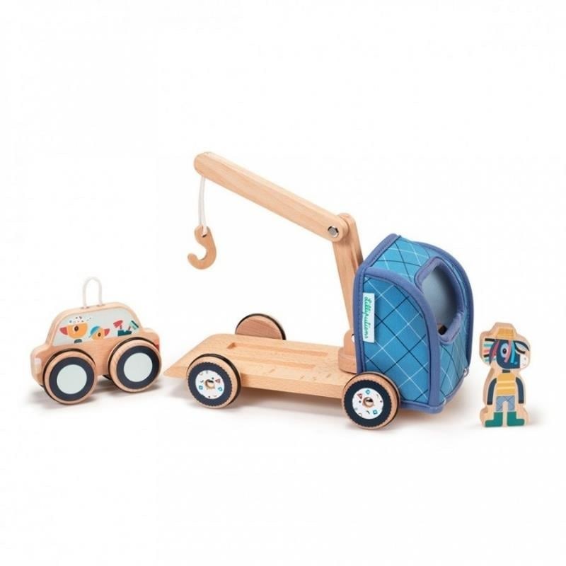 Lilliputiens Ahşap Çekici Kamyonu 