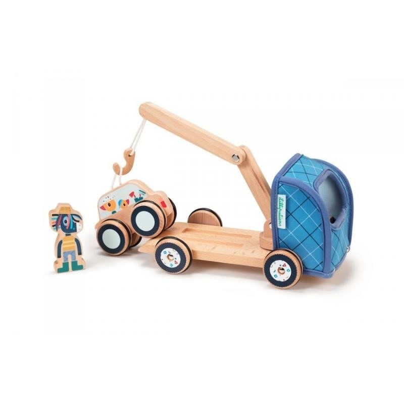 Lilliputiens Ahşap Çekici Kamyonu 