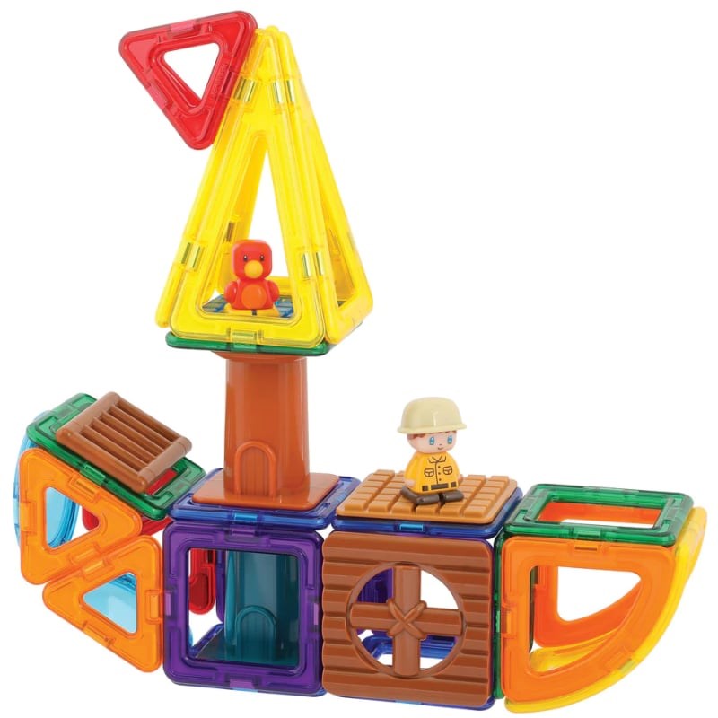 Magformers Mıknatıslı My Farm Land Set 48 Parça 3 Yaş+ 