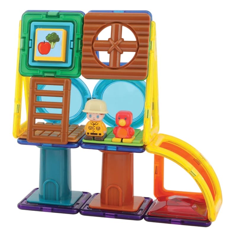 Magformers Mıknatıslı My Farm Land Set 48 Parça 3 Yaş+ 