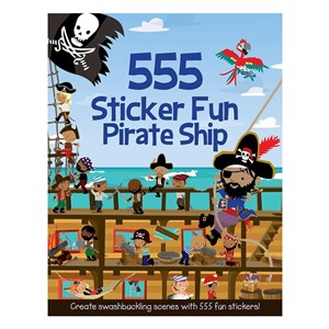 555 Sticker Fun - Pirate Ship