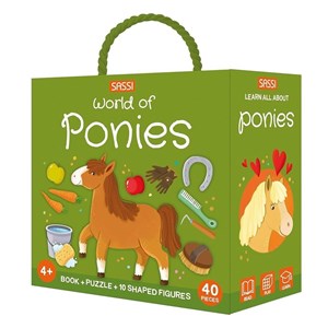 Word Of Ponies - Book and Puzzle