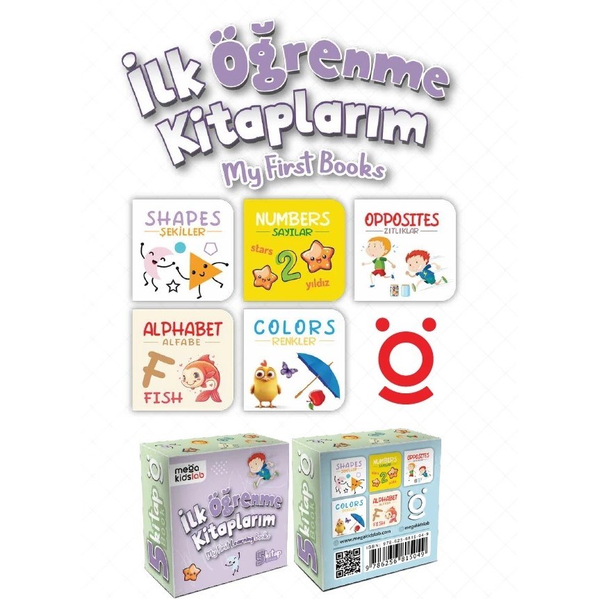 Mini Board Books: İlk Öğrenme Kitaplarım 