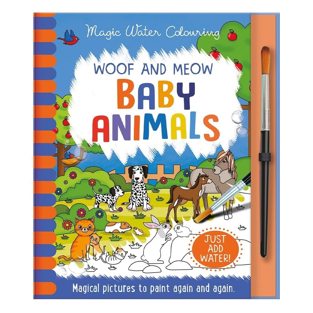 Magic Water Colouring - Baby Animals 