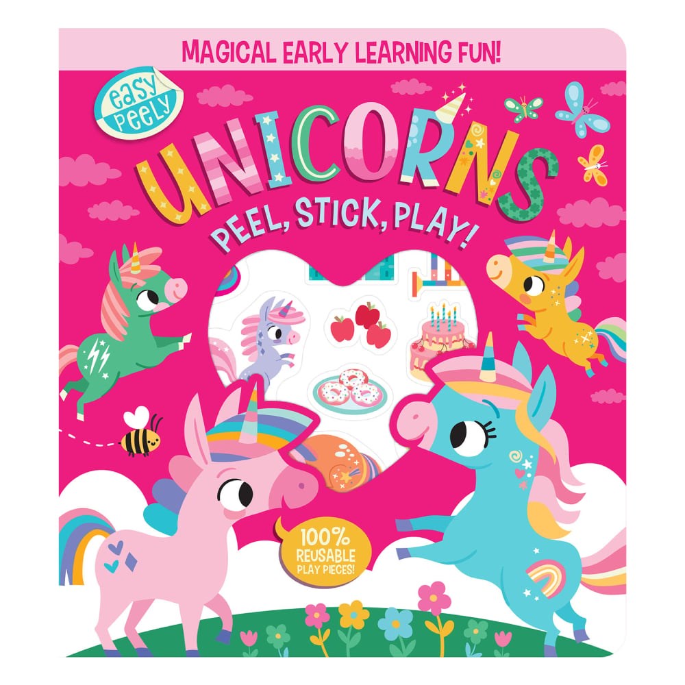 Easy Peely Unicorns - Peel, Stick, Play 
