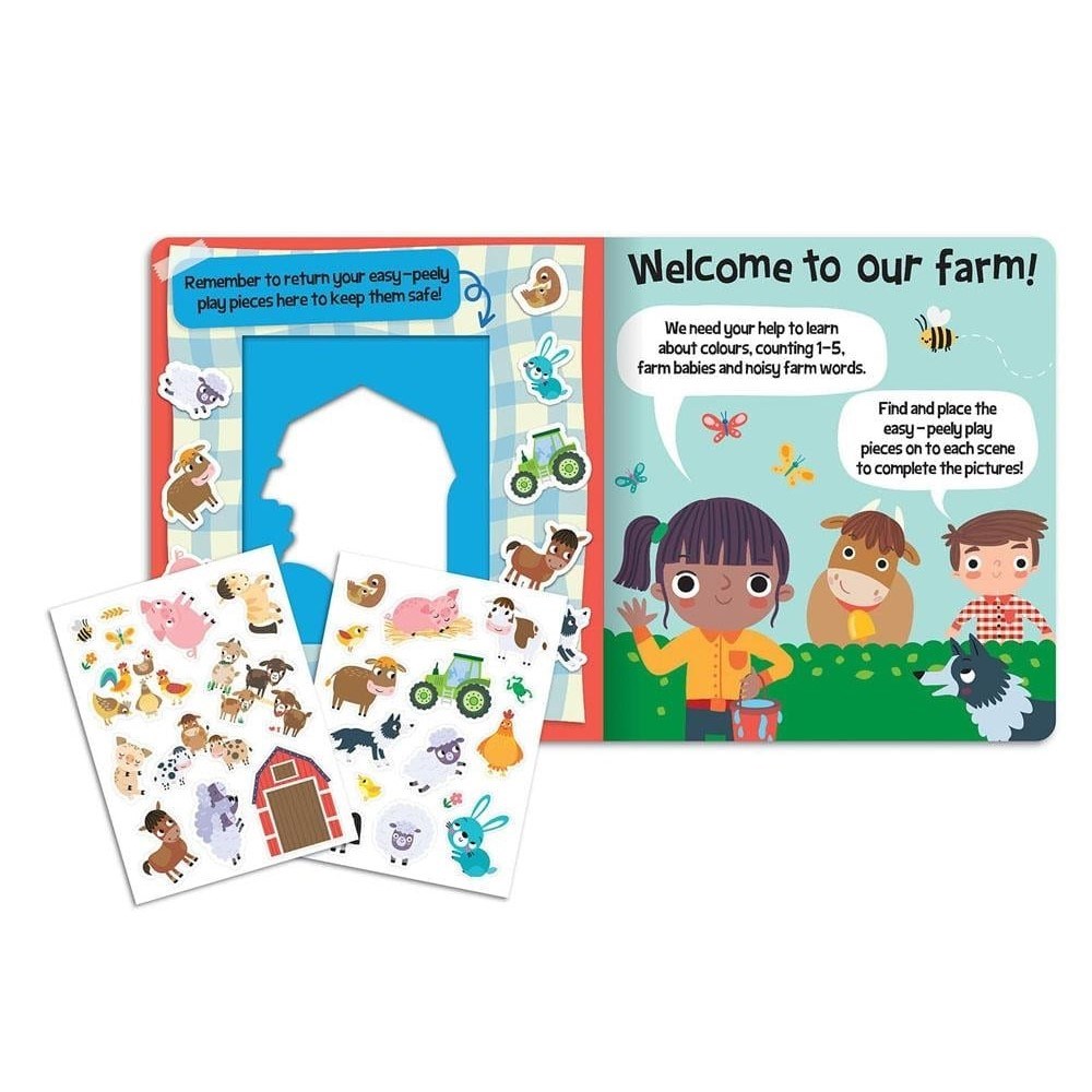 Easy Peely Farm - Peel-Stick-Play 