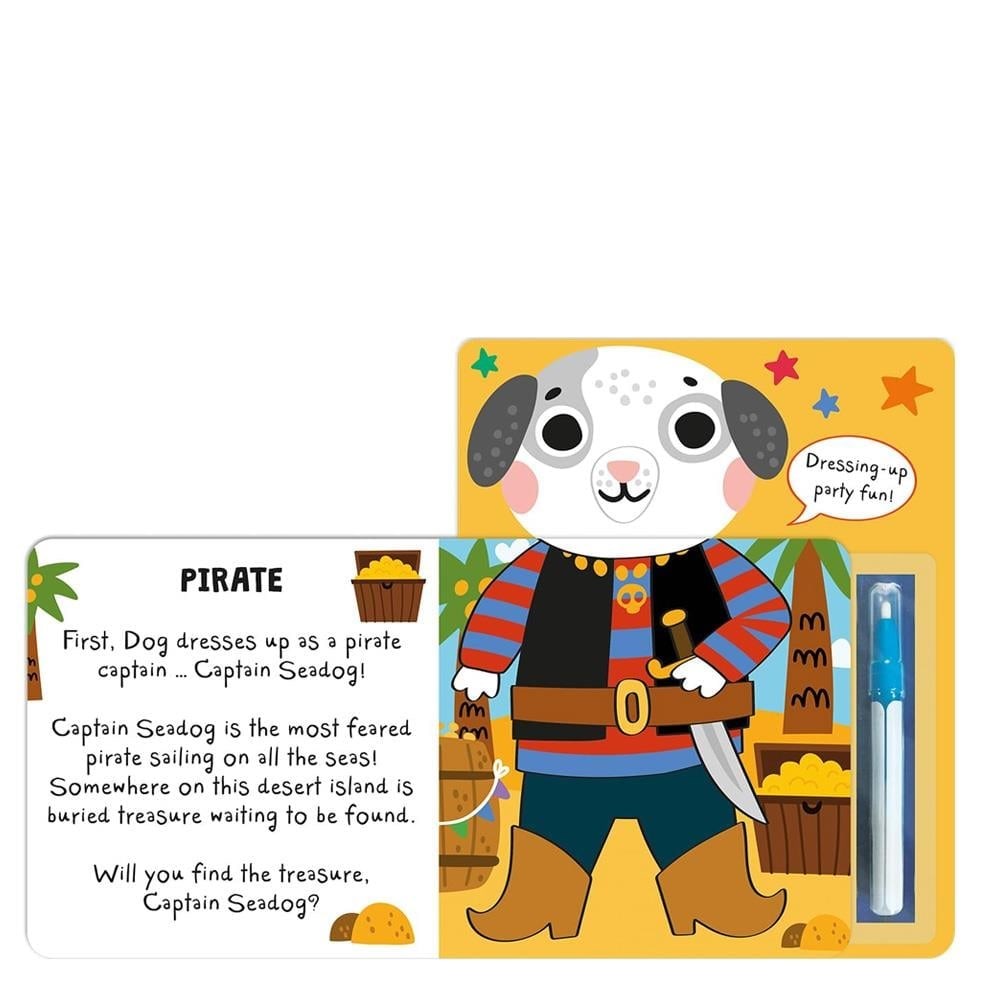 What Will You Wear - Dog-Magic Water Painting Book 