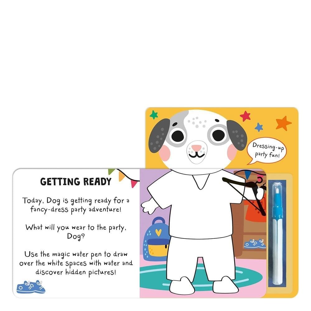 What Will You Wear - Dog-Magic Water Painting Book 