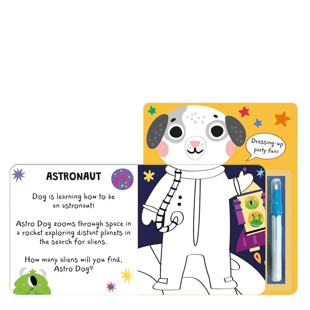 What Will You Wear - Dog-Magic Water Painting Book 