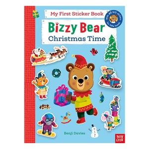 Bizzy Bear - My First Sticker Book Christmas Time