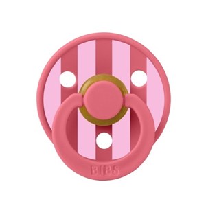 Bibs Studio Colour Block Kauçuk Emzik Pink 0-6 Ay
