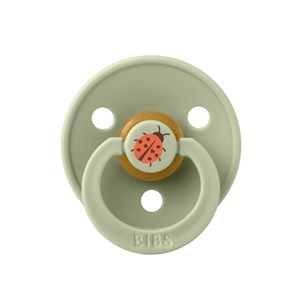 Bibs Studio Colour Ladybug Emzik Sage 0-6 Ay