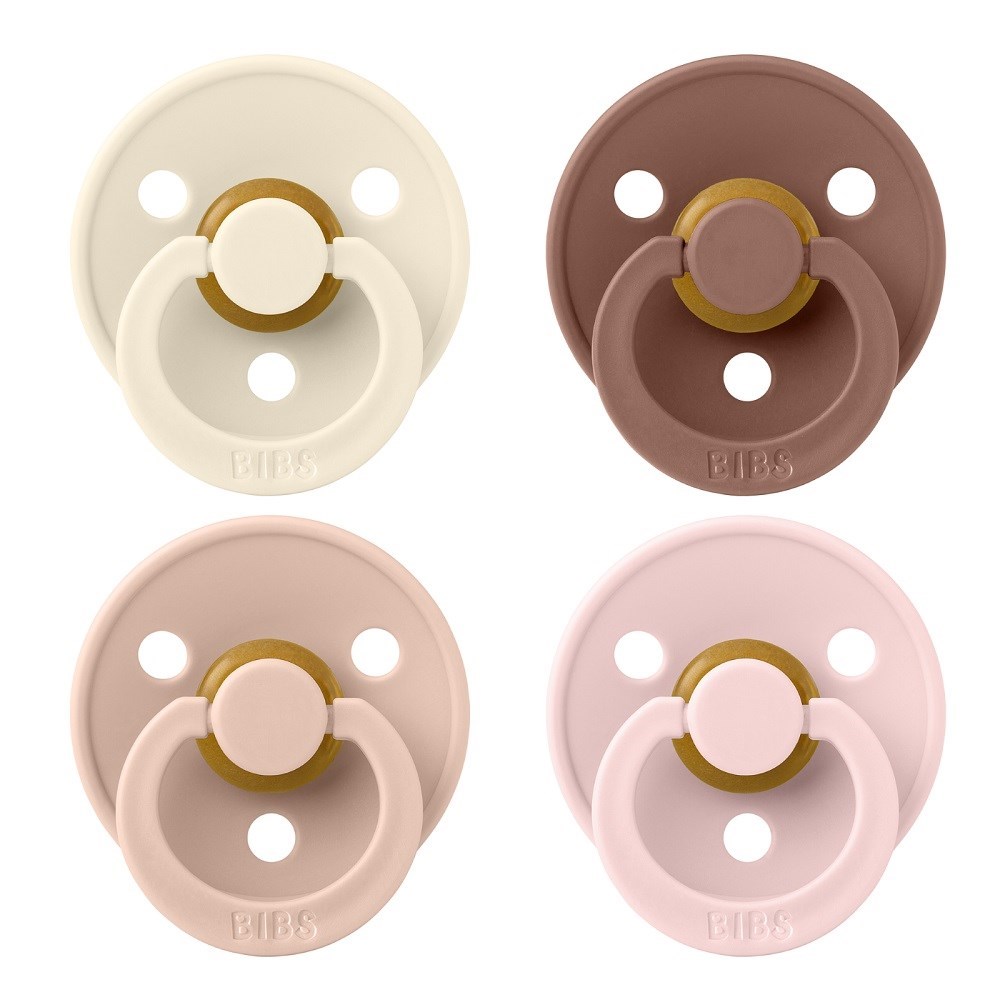 Bibs Colour 4'lü Emzik Ivory 