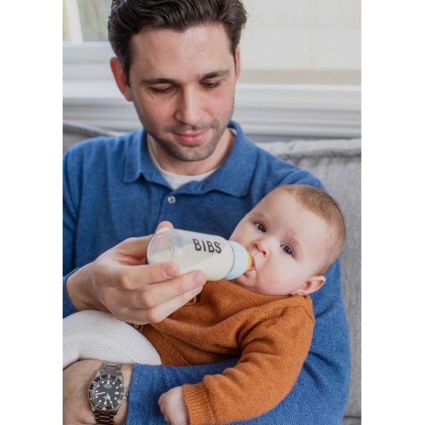 Bibs Baby Bottle Complete Set Bibero Blue - 110 ml Mavi