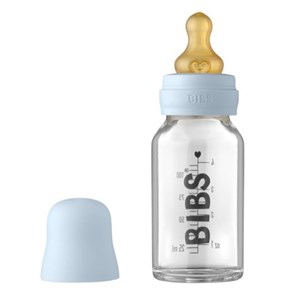 Bibs Baby Bottle Complete Set Bibero Blue - 110 ml