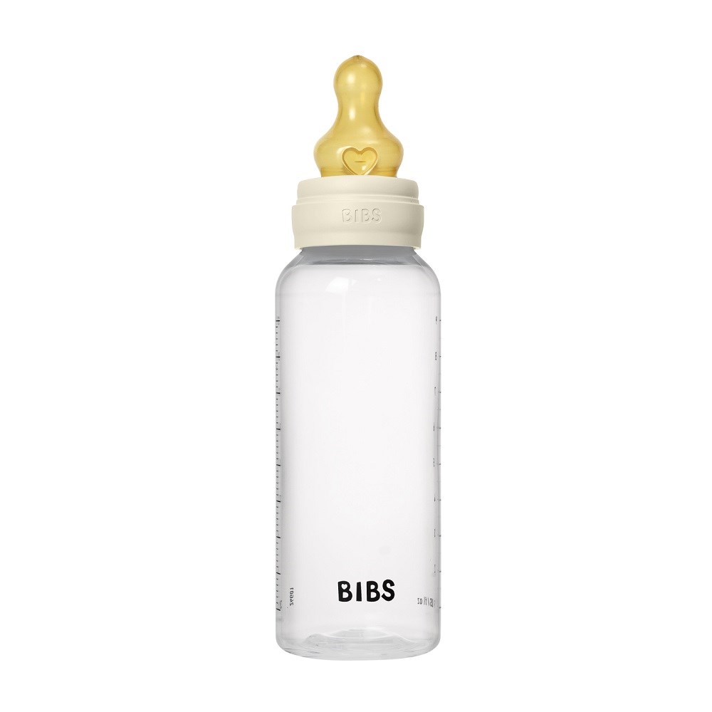 Bibs Baby PP Bottle Kauçuk Uç Biberon Ivory 270  ml Beyaz