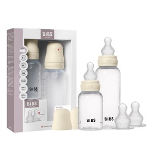 Bibs İkili Silikon Biberon Seti Ivory 150 ml - 270 ml