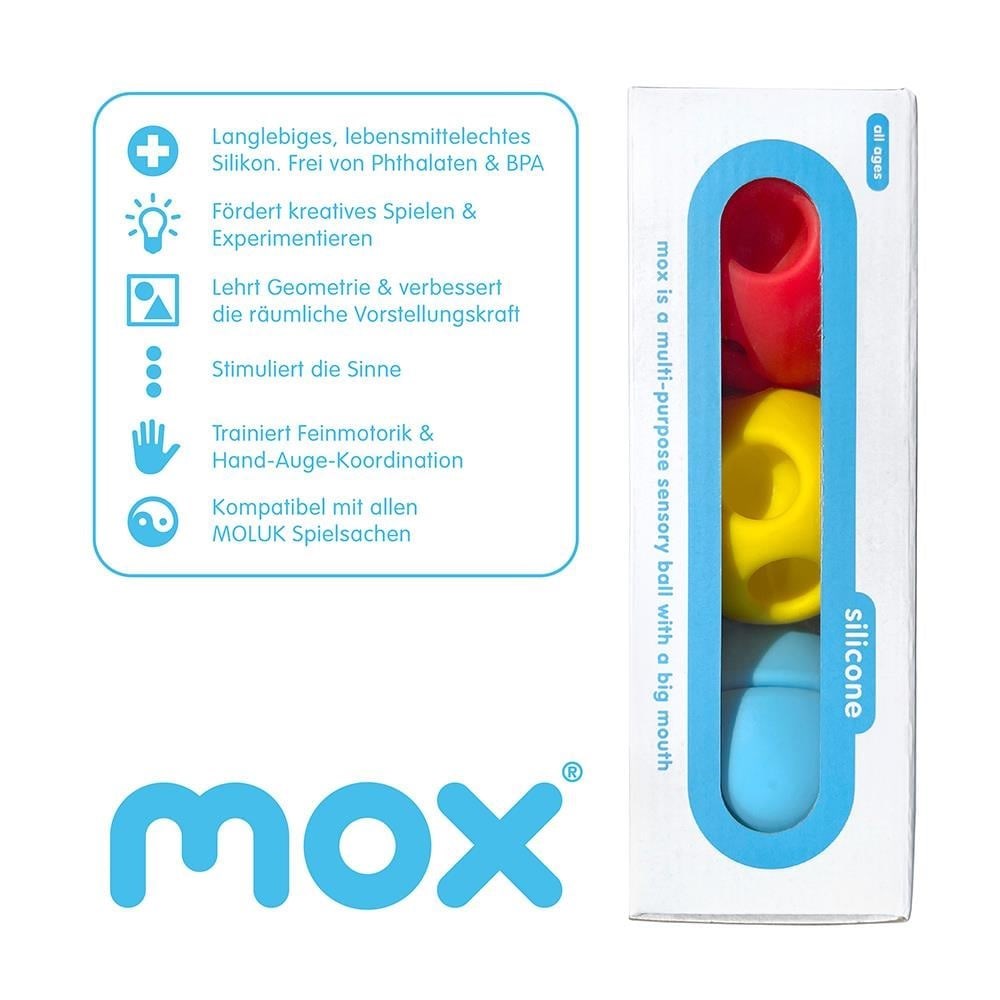 Moluk Mox 3-Set Primary Blue-Red-Yellow Orjinal