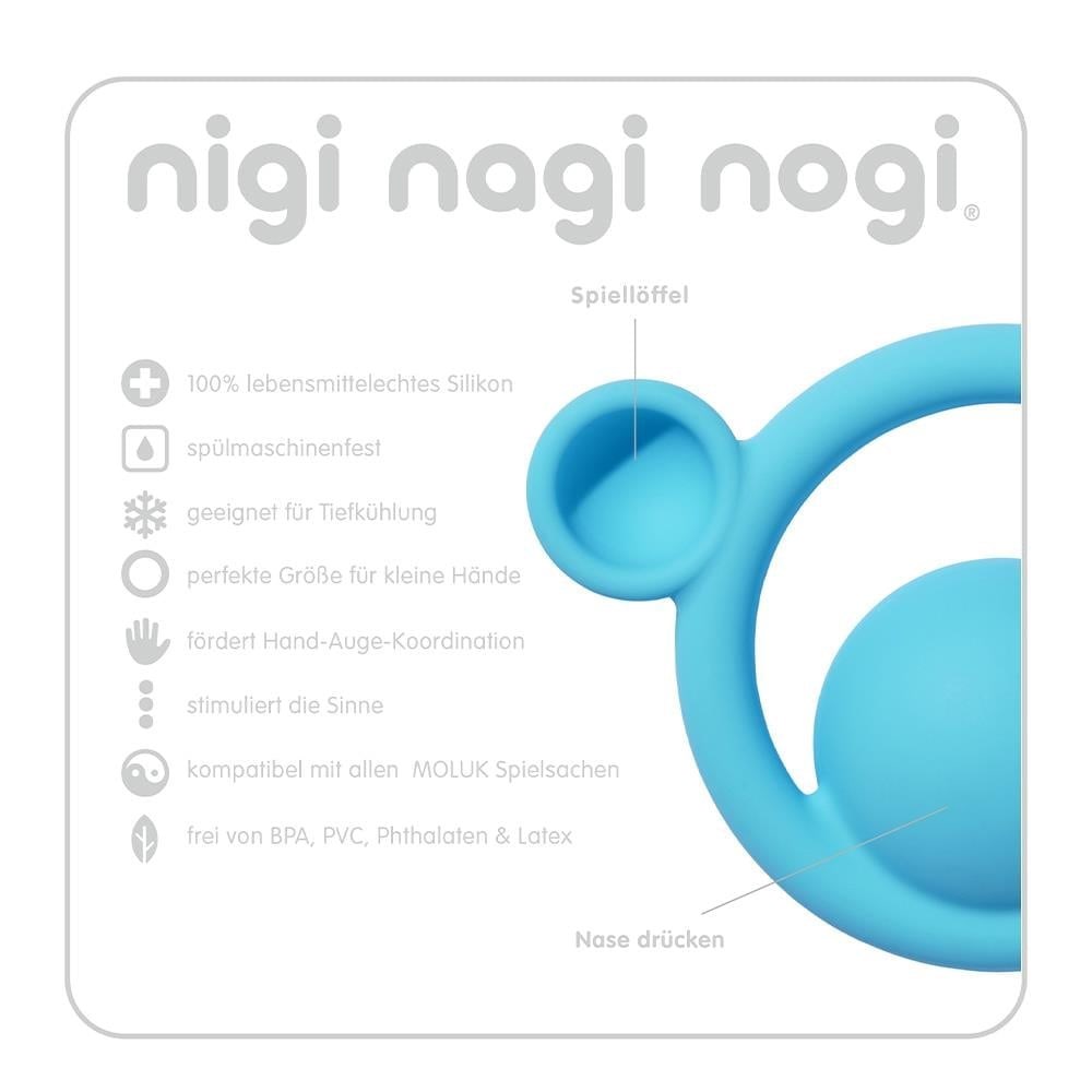 Moluk Nigi Nagi Nogi Primary Blue-Red-Yellow Orjinal