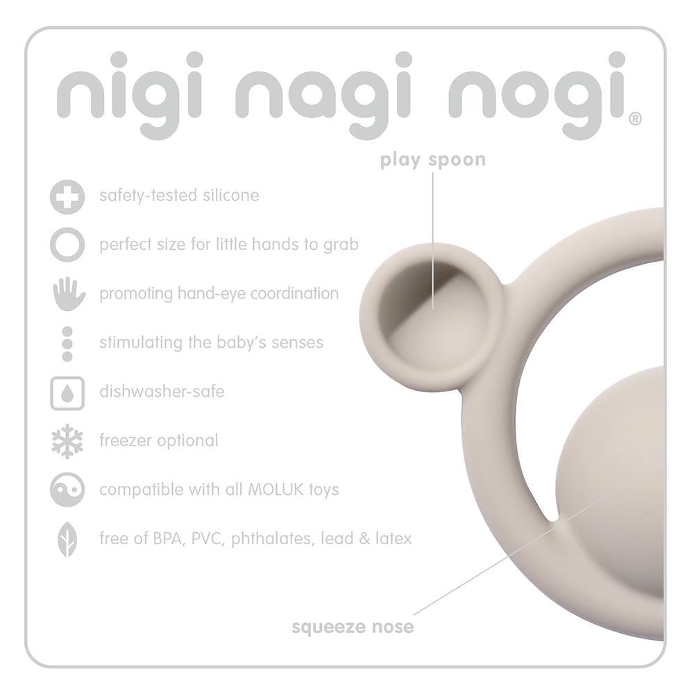 Moluk Nigi Nagi Nogi Pastel Ice Blue-Baby Pink-Beige Orjinal