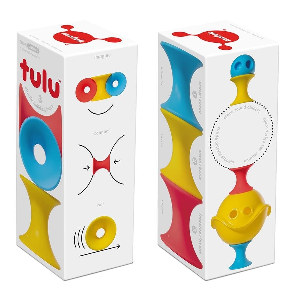 Moluk Tulu 3-Set Blue-Red-Yellow Orjinal