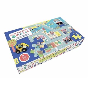 Auzou Toys Araba Yolu Yapbozum