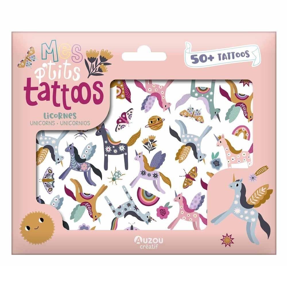 Auzou Toys Benim Küçük Dövmelerim - Unicorn Orjinal